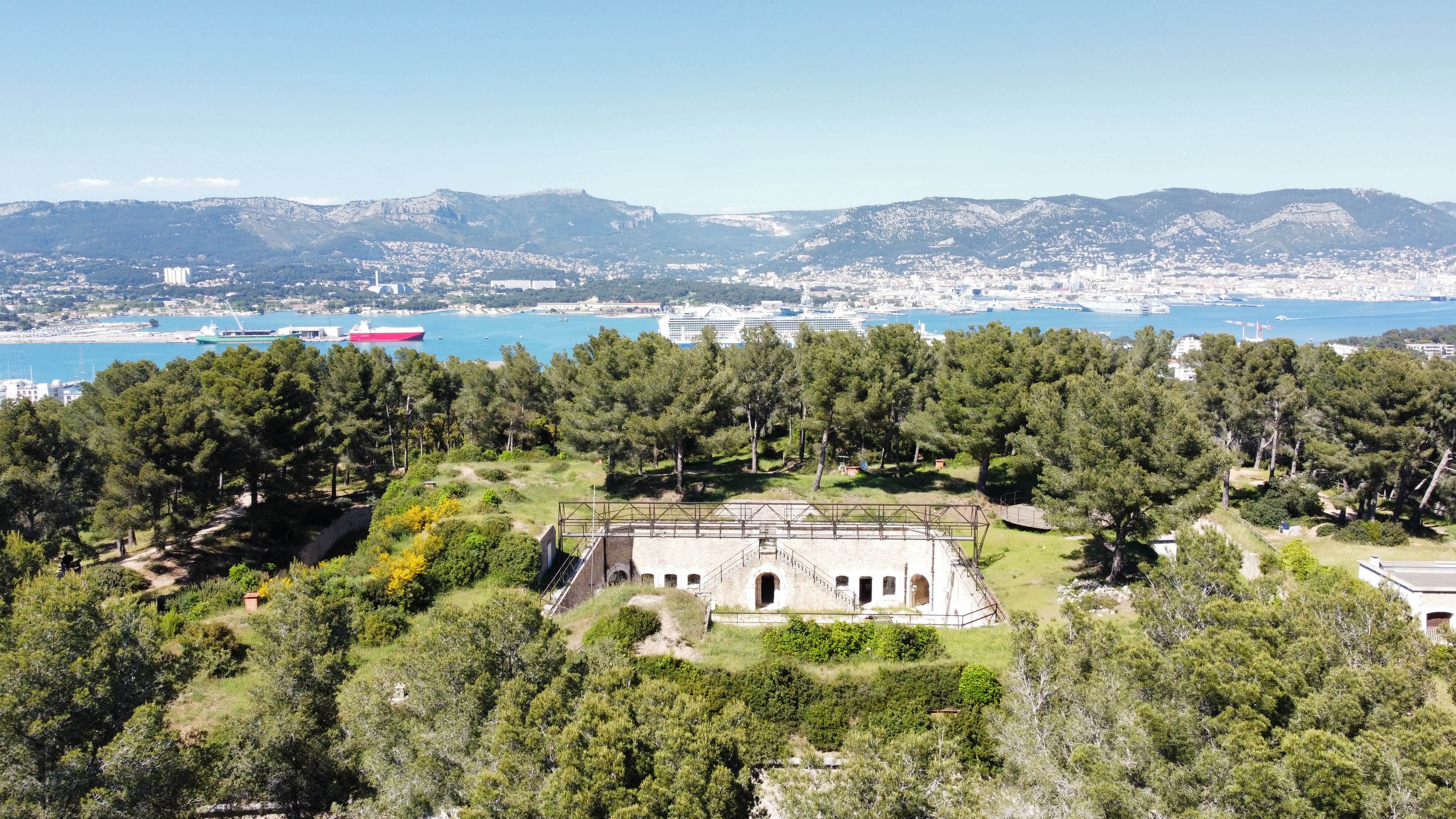 Photo du fort napoléon